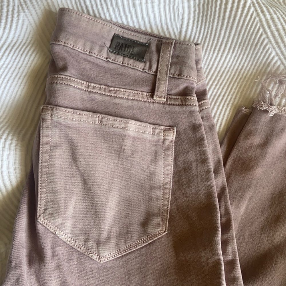 Paige lavender skinny Jean